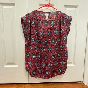 Pink Rose Women Top M